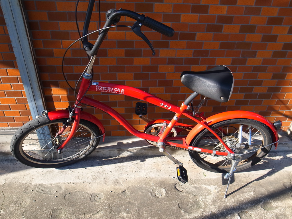 自転車の赤