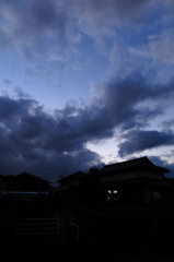 冬黄昏