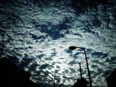 蒼空の雲模様