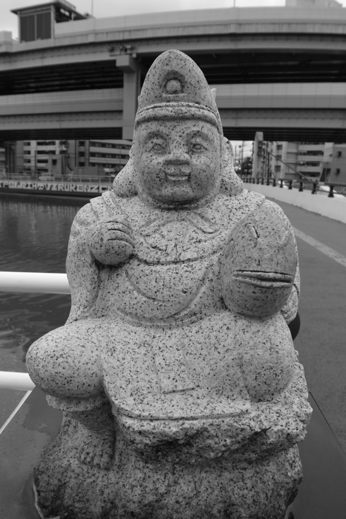 恵比寿橋にて