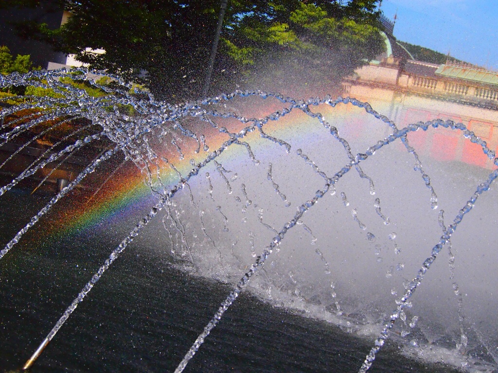 連なる水