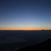 富士山　夜明け前