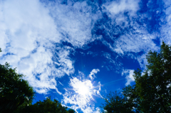 雨後青空