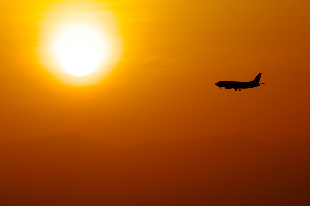 Sunset approach Ⅲ