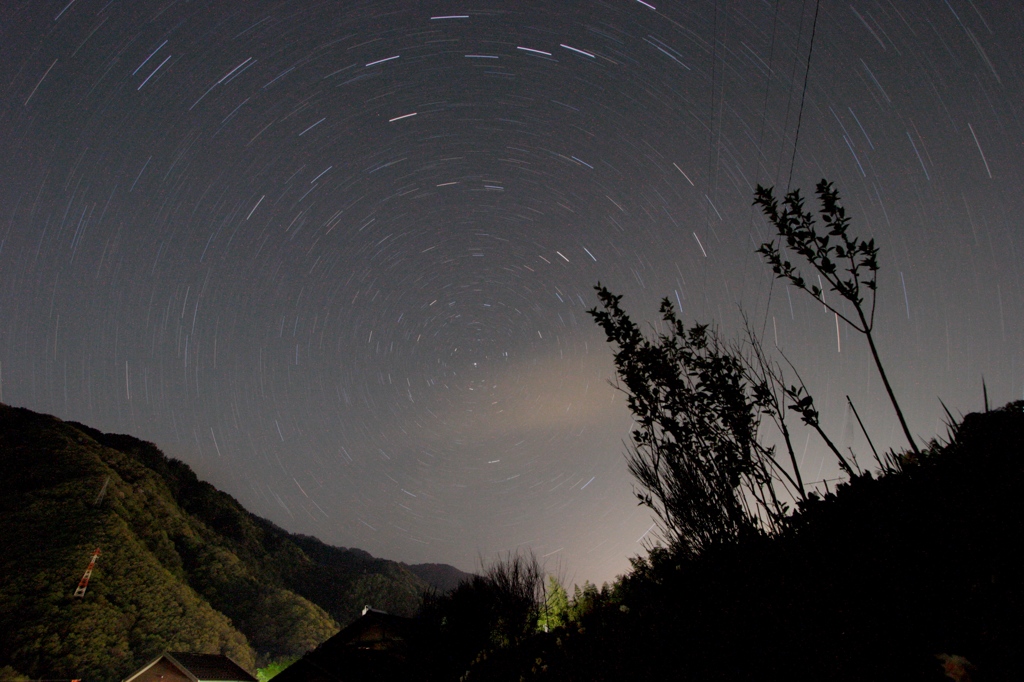 南木曽町の星空