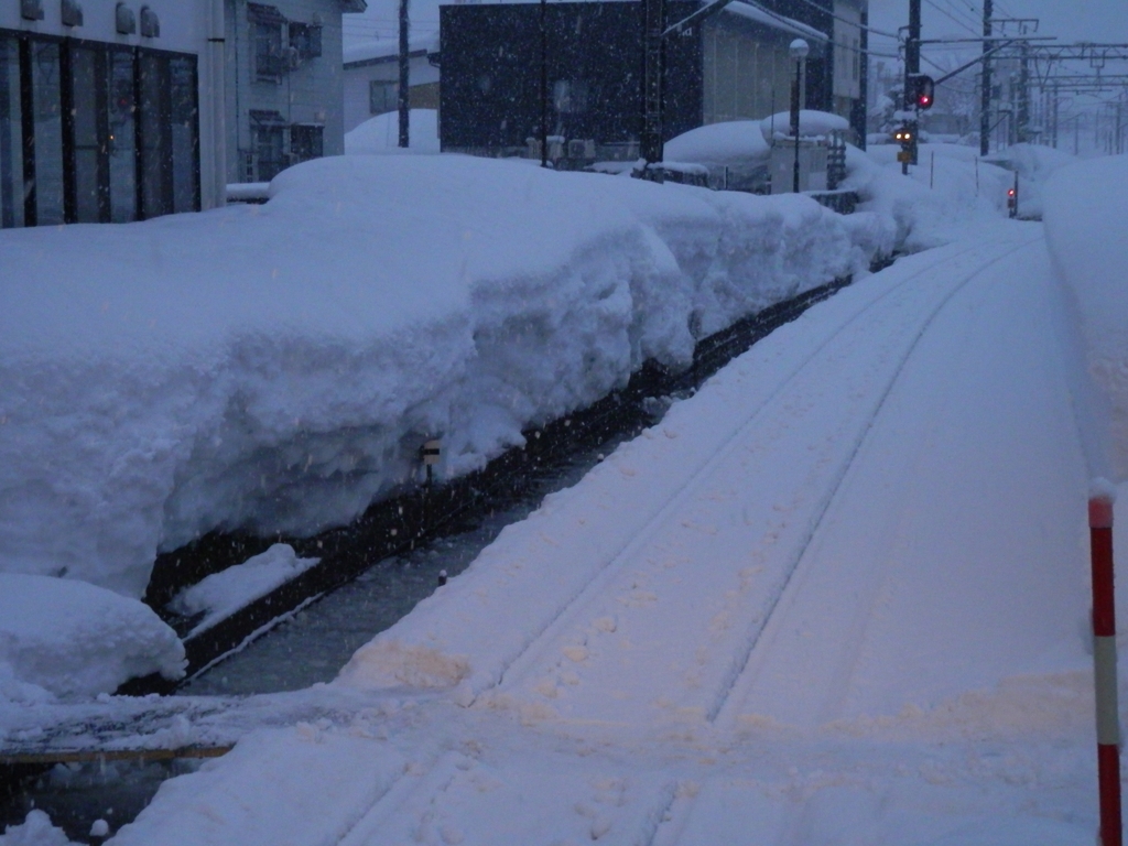 ほくほく線の線路（２）