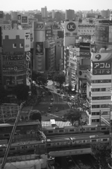 渋谷俯瞰