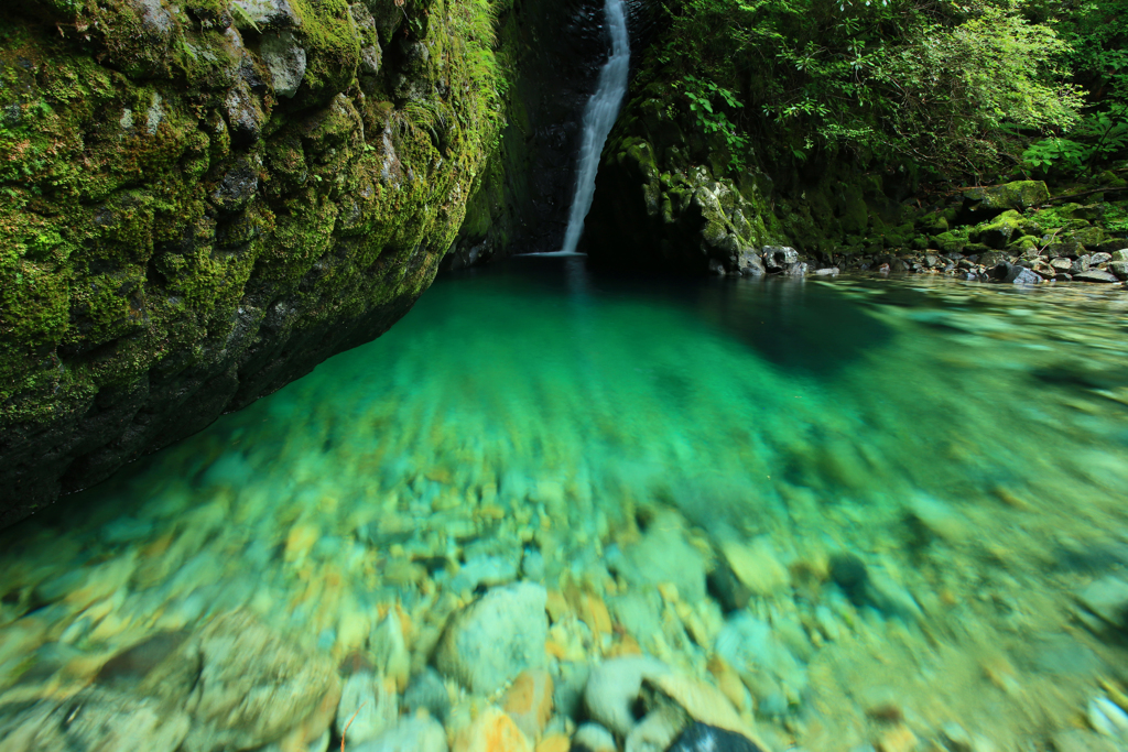 水澄む