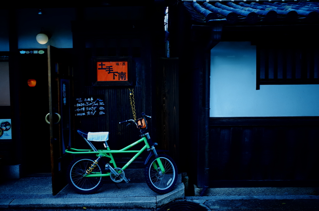 倉敷美観地区×自転車1