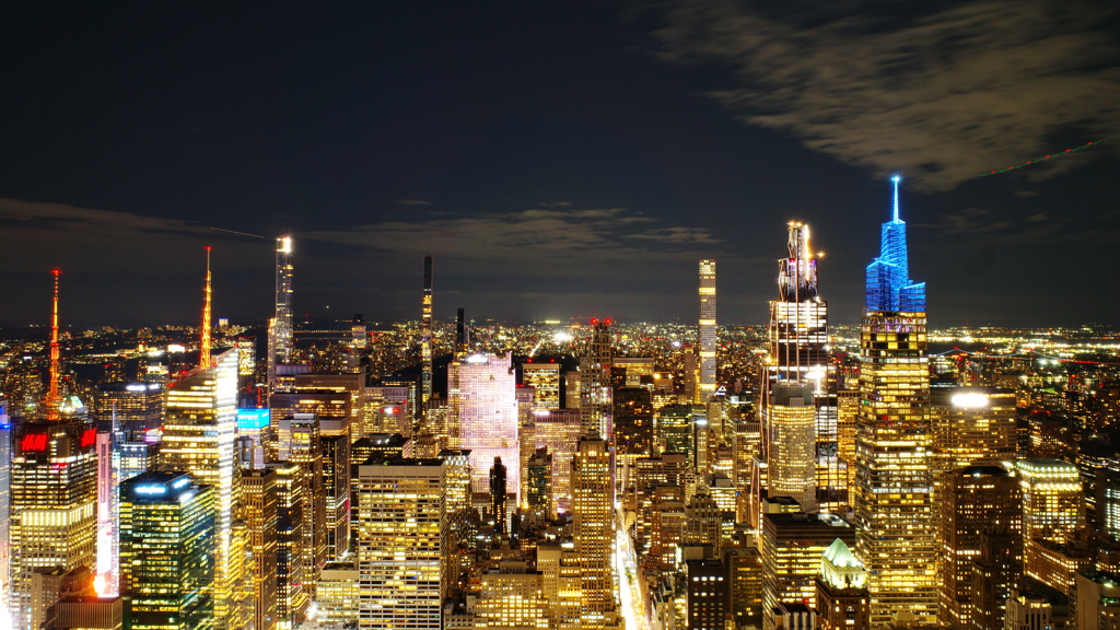 エンパイアステートビル夜景2