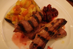 鴨肉のコンフィ