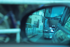 愛車でパシャ