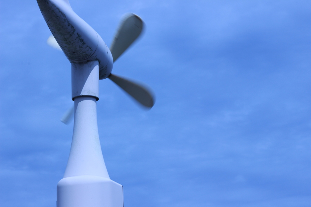 空の扇風機