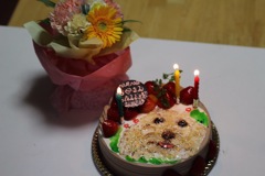 おかんの誕生日に‼️