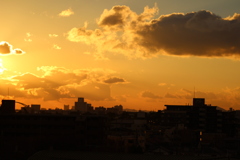 黄金の雲