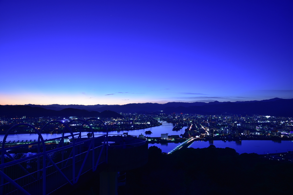 高知　五台山からの眺め2