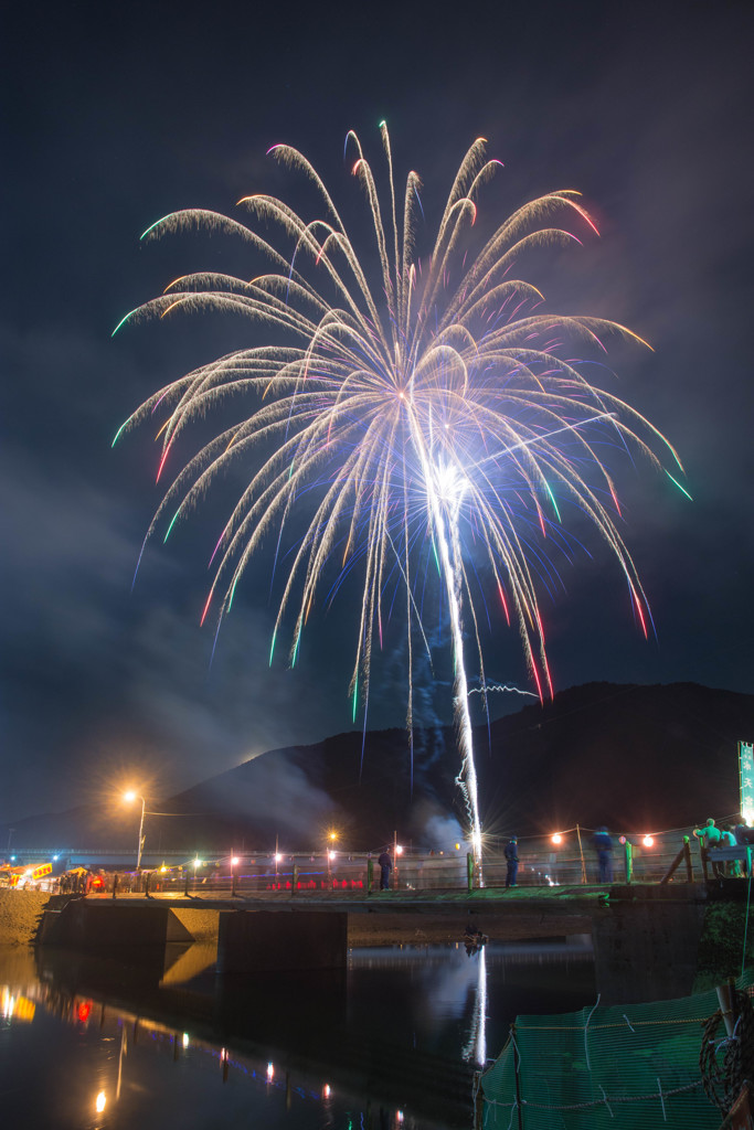 大洲水天宮花火大会4