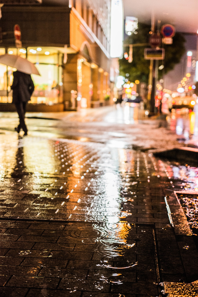 雨の松山市内5