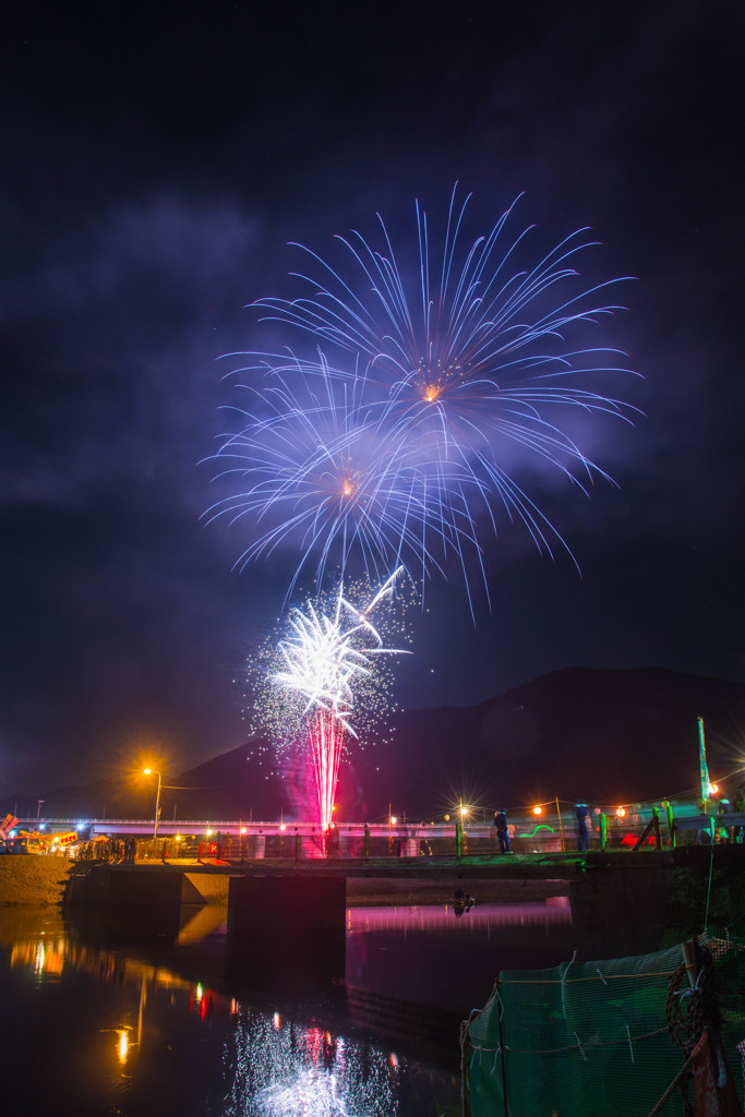 大洲水天宮花火大会3