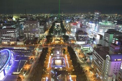 名古屋セントラルパークの夜景