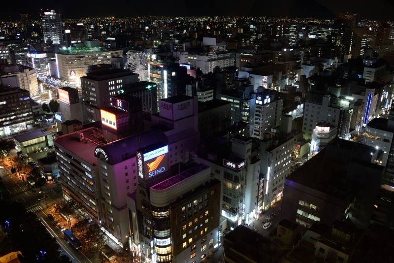 名古屋テレビ塔からの夜景