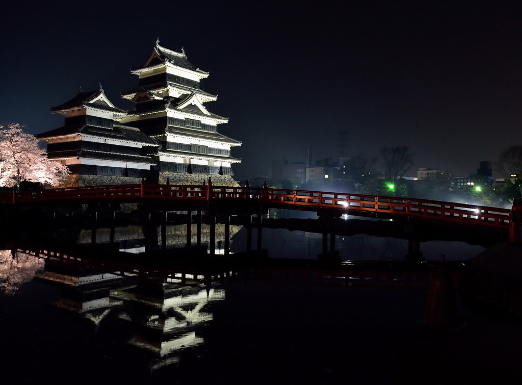 夜桜