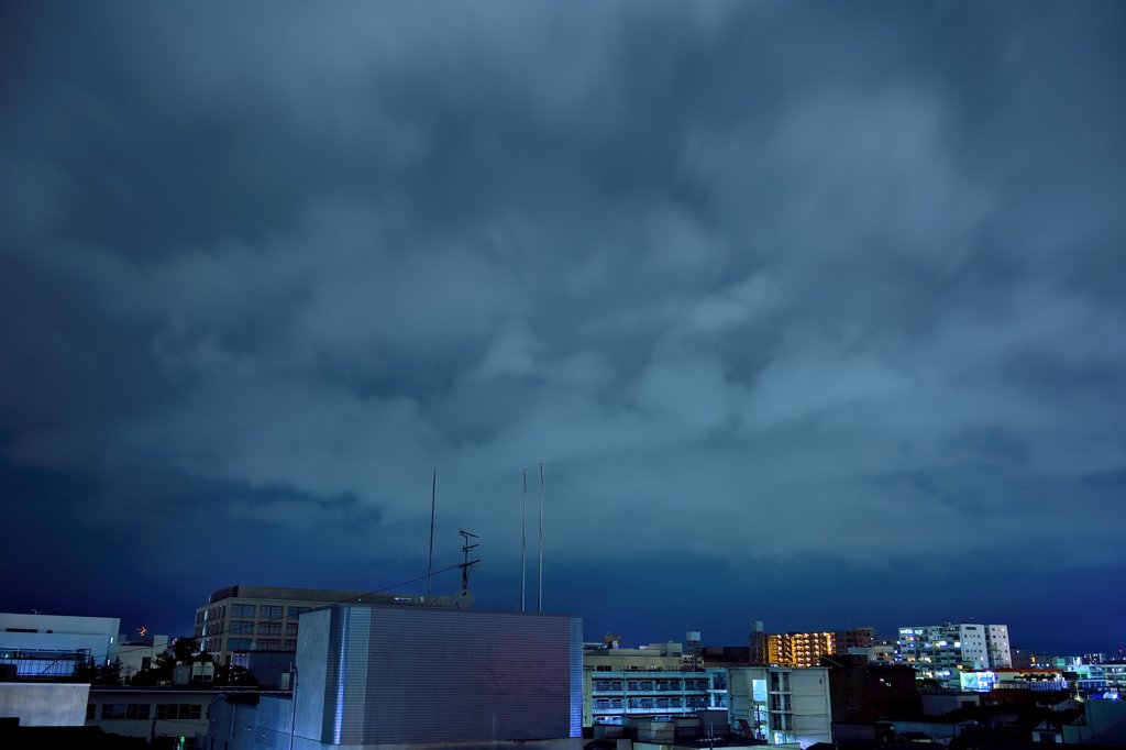 北の空