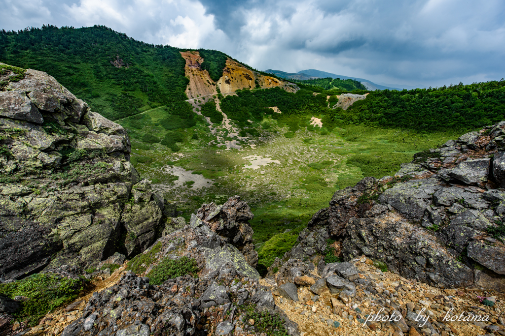 summit of a mountain