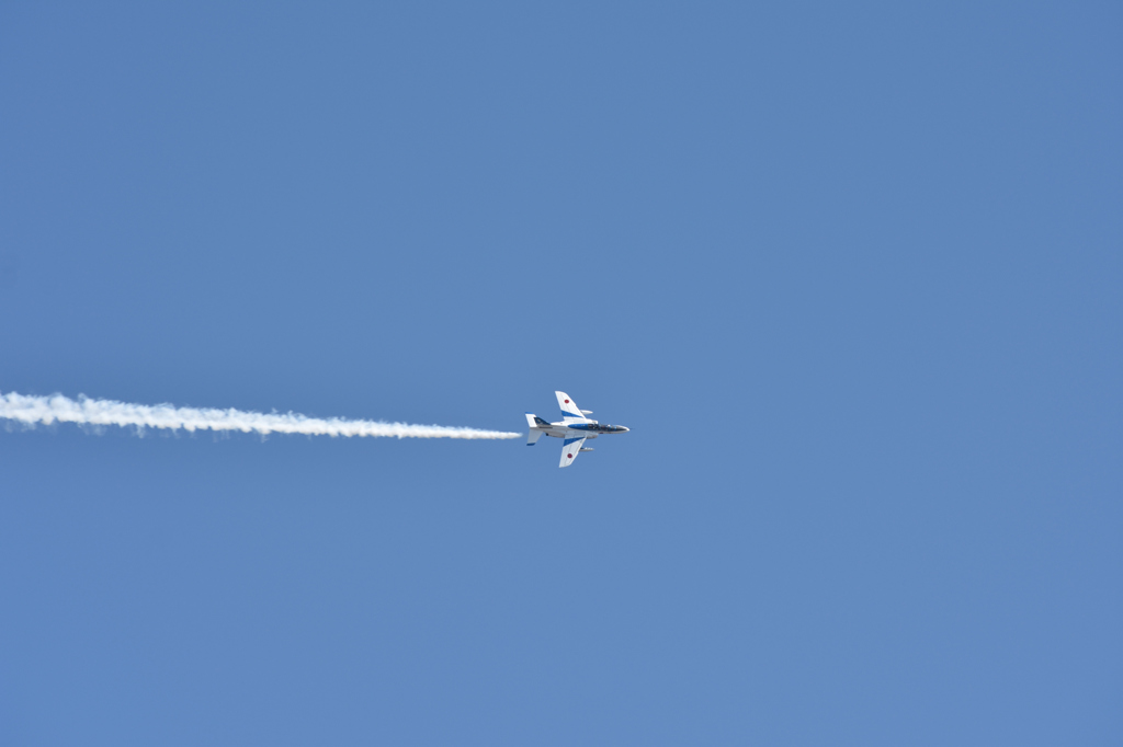 Blue Impulse@姫路城