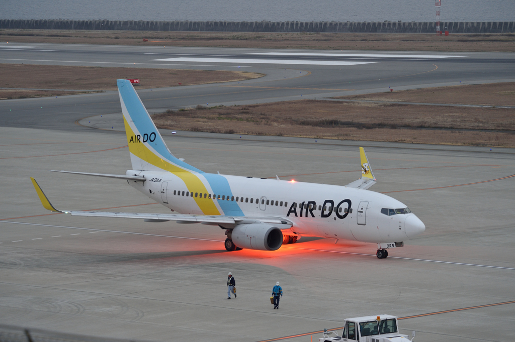 AIR DO B737 anti-collision light