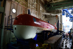 JAMSTEC 深海巡航探査機「うらしま」@神戸港