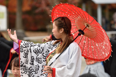 京炎そでふれ！祭り2015　文舞蘭さん