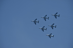 Blue Impulse@姫路城