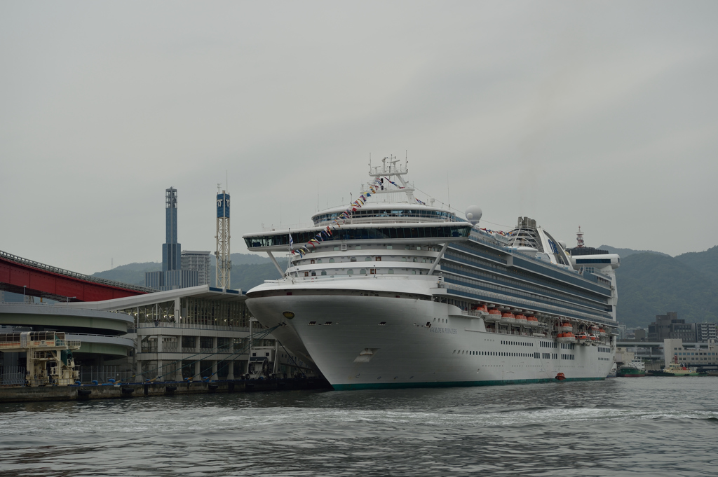 GOLDEN PRINCESS@神戸港