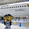 スカイマーク タイガースジェット 展示イベントにて