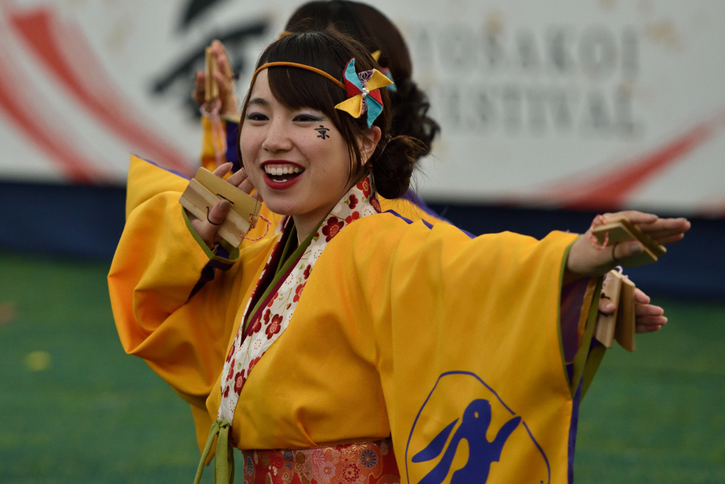 神戸よさこい 2016年 京小町-4