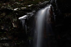 冬の大柄滝