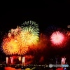 神戸海上花火大会２０１６-色とりどり-
