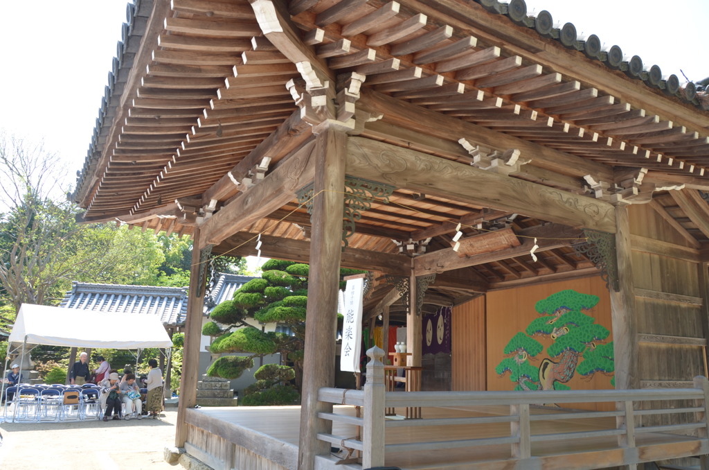 明石市魚住町住吉神社能舞踊奉納000２