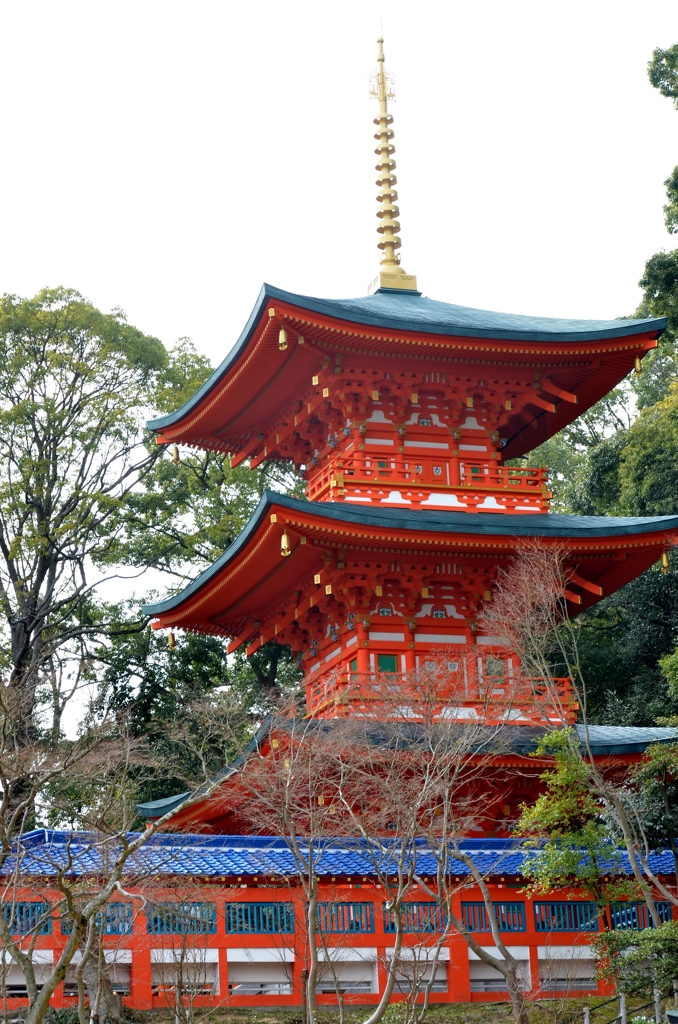 須磨寺　三重の塔