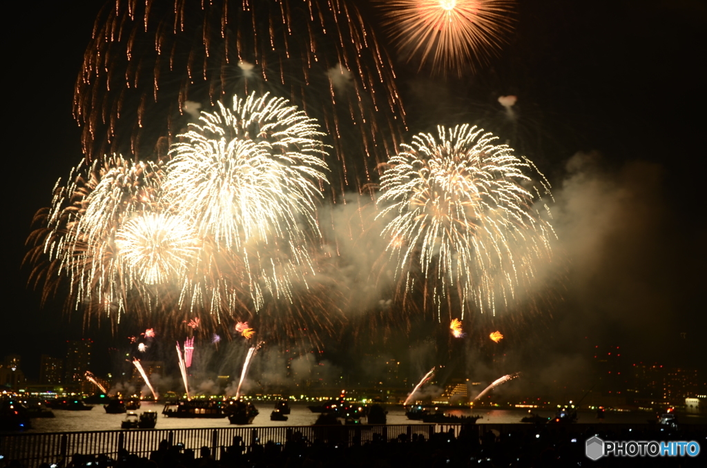 神戸海上花火大会２０１６-白の輝き-