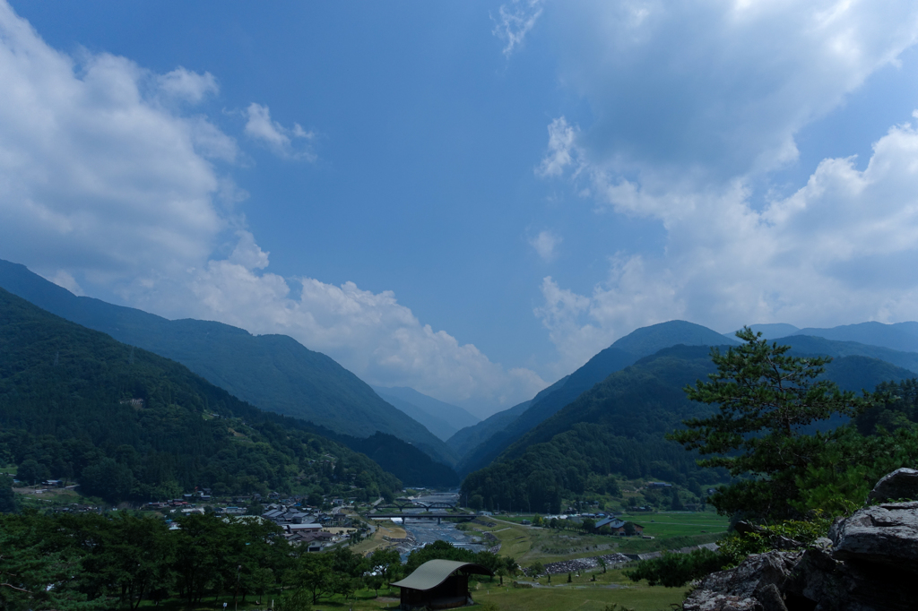 南アルプスから