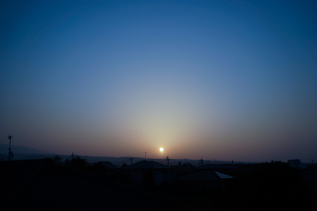 大村の朝