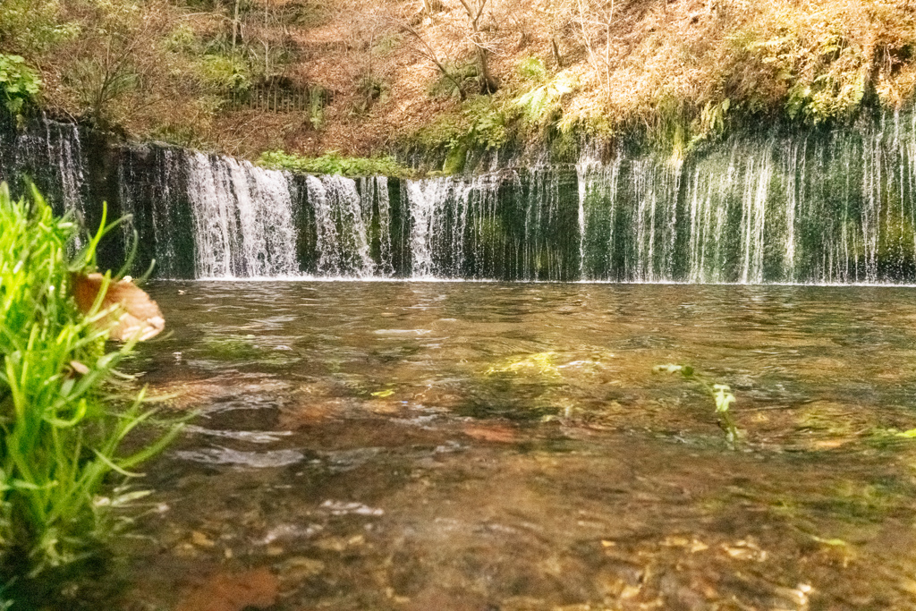 軽井沢　白糸の滝