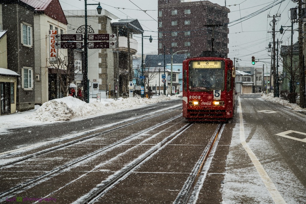 湯の川電車