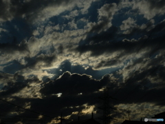 不穏な雲(^-^;