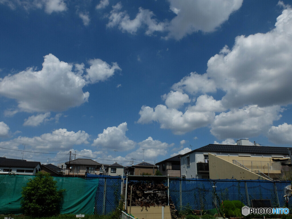 ひと時の青空