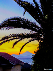 夕焼け富士(^^♪