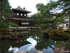 定番のアングルですかね(^^♪　銀閣寺