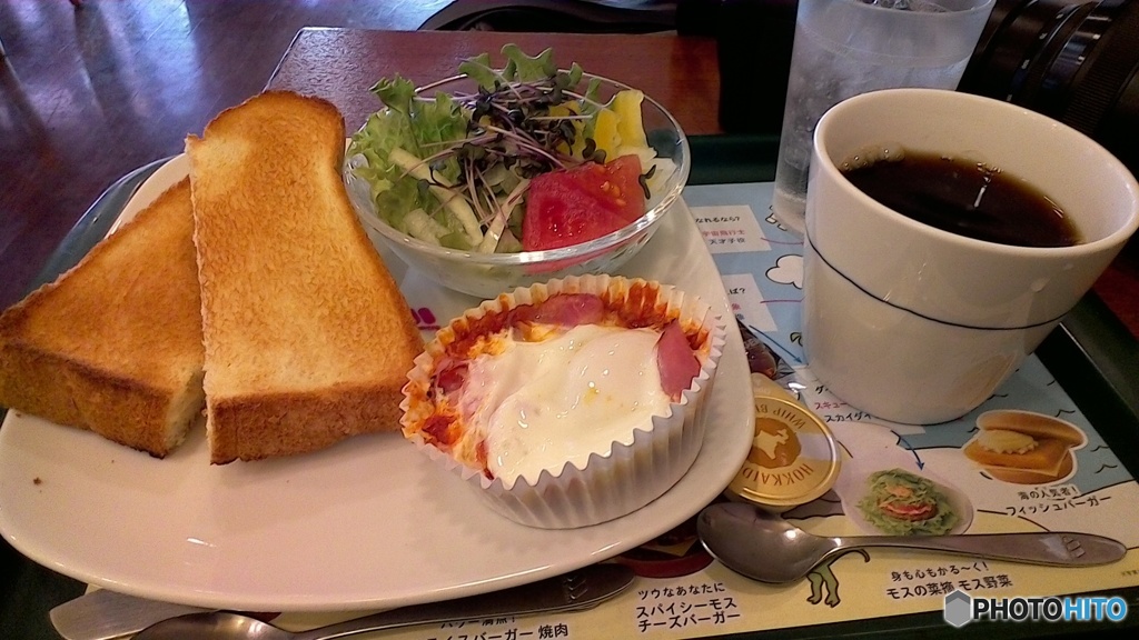 今日の朝食(^^♪